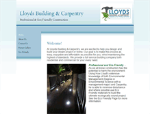 Tablet Screenshot of lloydsbuilding.net